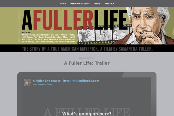 The One Pager theme site design template sample