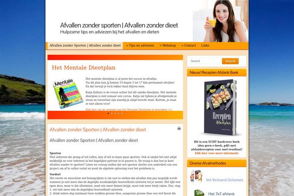 Graphene theme site design template sample