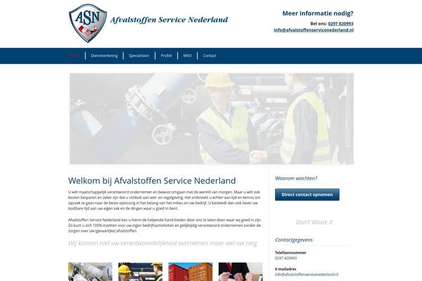 Modernize theme site design template sample