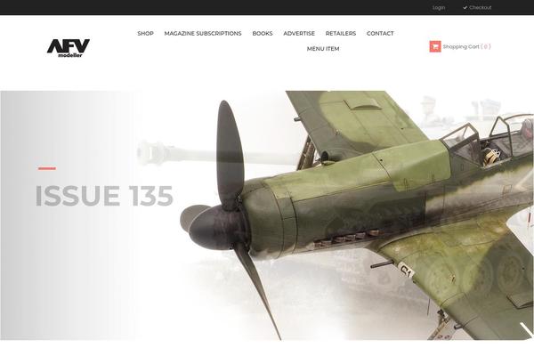 Modo theme site design template sample