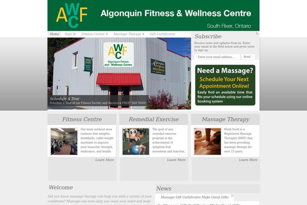 NonProfit theme site design template sample