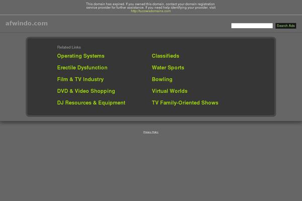 Site using Ubermenu plugin