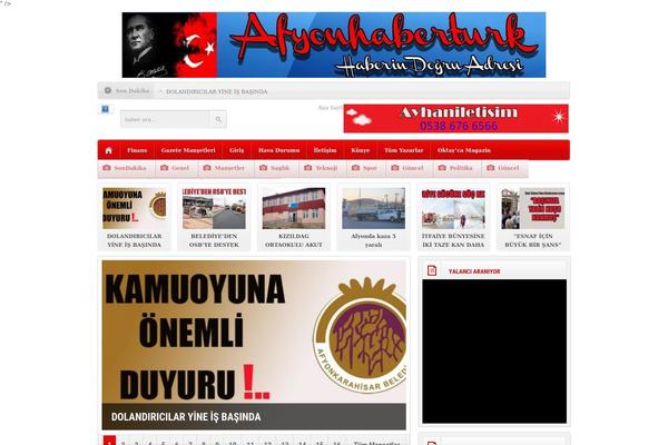 HaberMatik V3 theme site design template sample