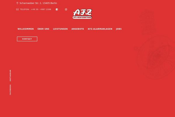 Karon theme site design template sample
