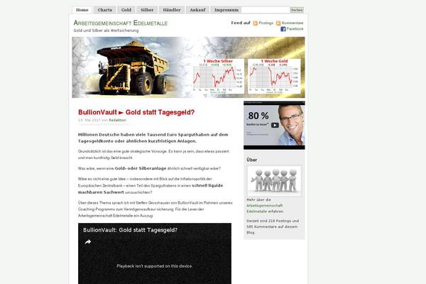 Misty Look theme site design template sample