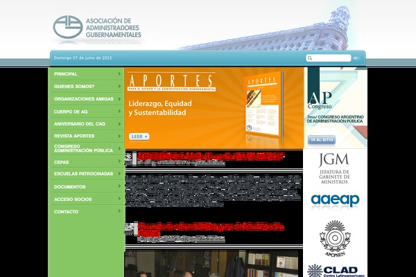 ag.org.ar site used Aag
