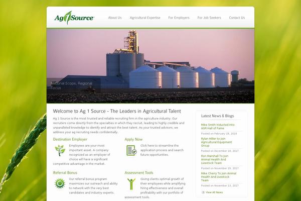 Ecobiz theme site design template sample