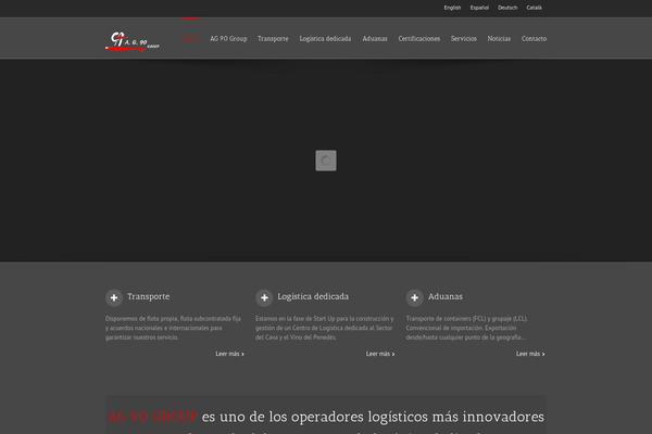 The Ken theme site design template sample