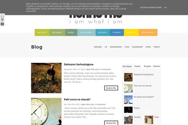 Colored Theme theme site design template sample