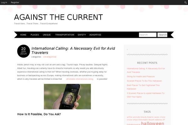 Adelle theme site design template sample