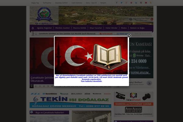 EsenPortal theme site design template sample