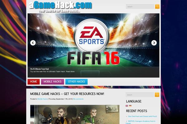 agamehack.com site used GameZone