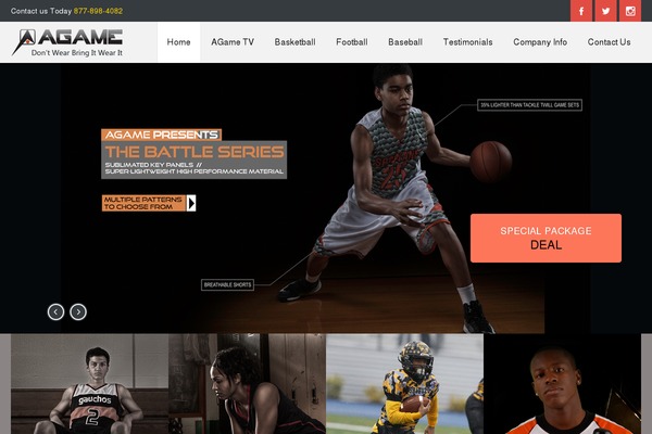 Site using Dynamic Headers plugin