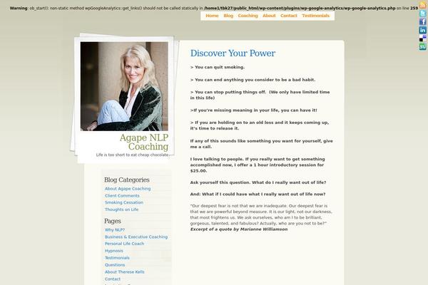 agape-coaching.com site used Polaroidpress