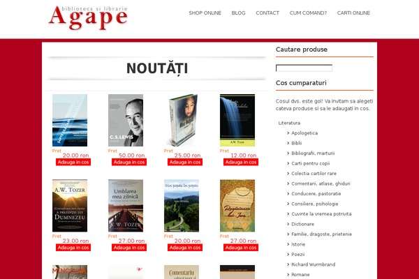 Storefront theme site design template sample