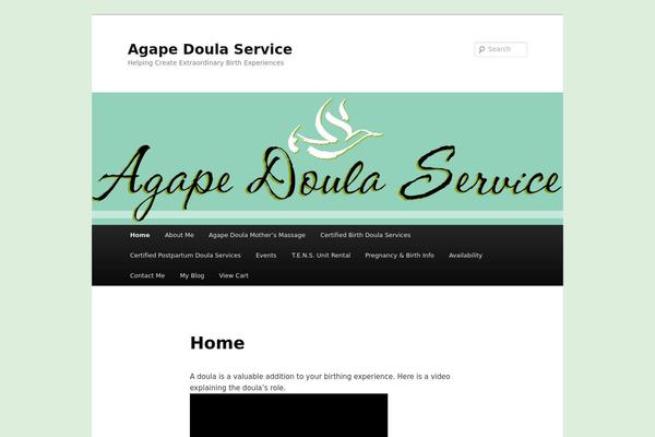 Twenty Eleven theme site design template sample