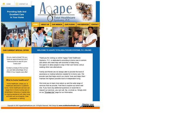 MediCenter theme site design template sample