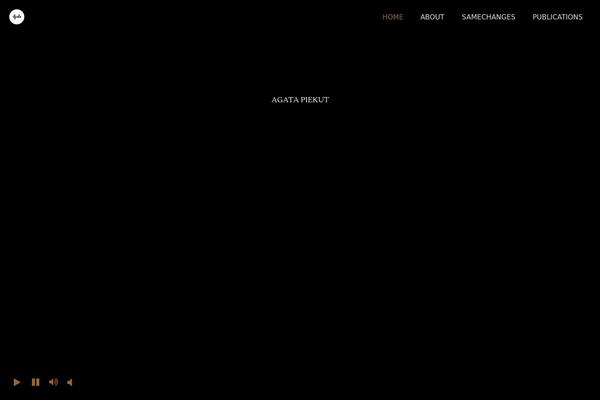 agatapiekut.com site used onetone