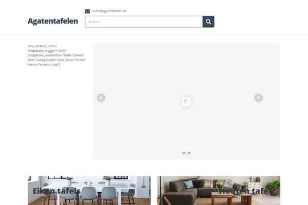 MediaCenter theme site design template sample