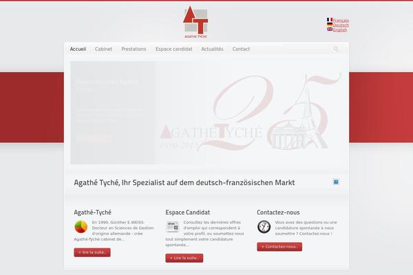 At theme site design template sample