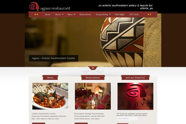 The Restaurant theme site design template sample