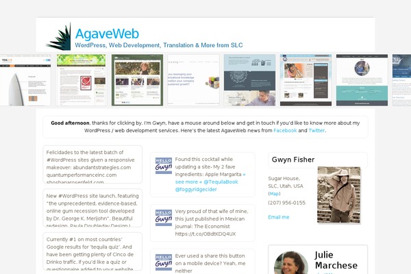 Site using BNE Testimonials plugin