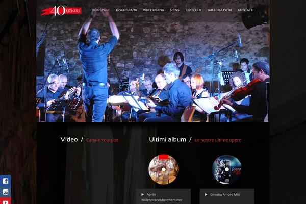 Music Club 1.4 theme site design template sample