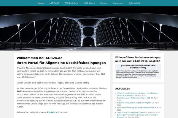 agb24.de site used Catch-flames-pro