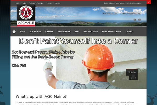 Infringe theme site design template sample