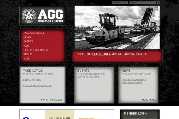 Agc theme site design template sample