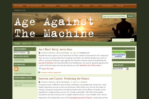 ageagainst.com site used Naturalhealth