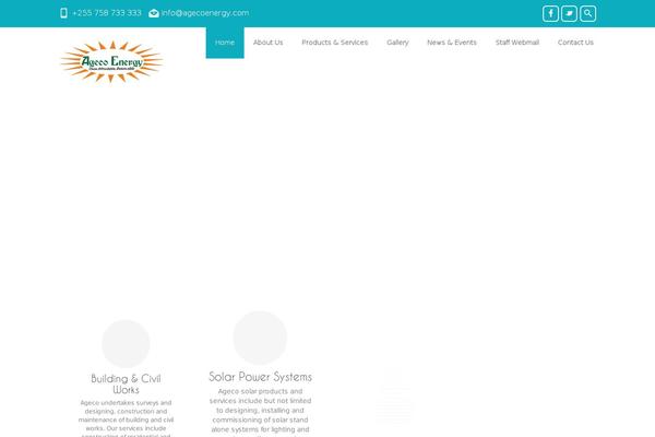 Mukam theme site design template sample