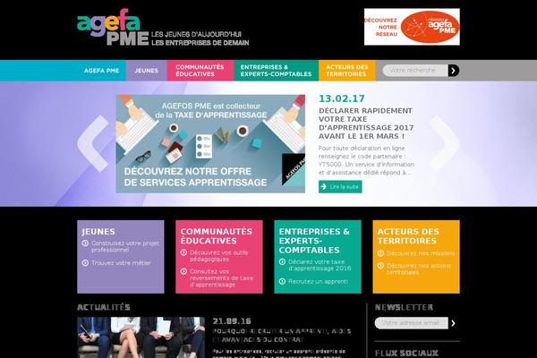agefa.org site used Twentyseventeen-child