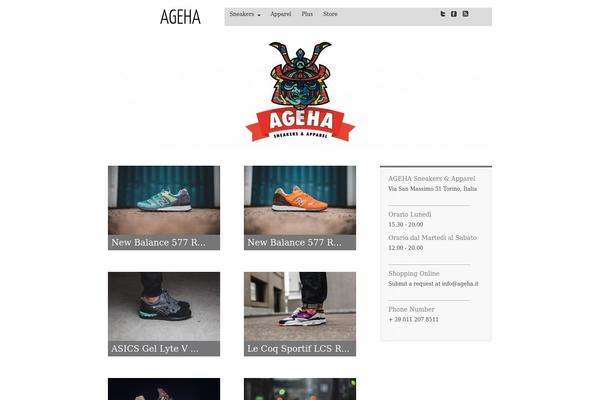 ageha.it site used Hephaestus