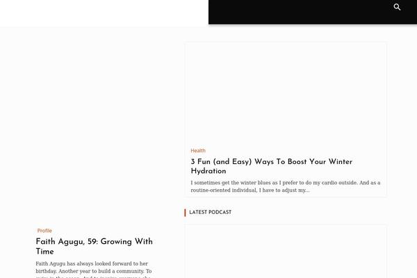 Newspaper Child theme site design template sample
