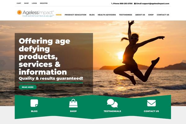 HEALTHFLEX theme site design template sample