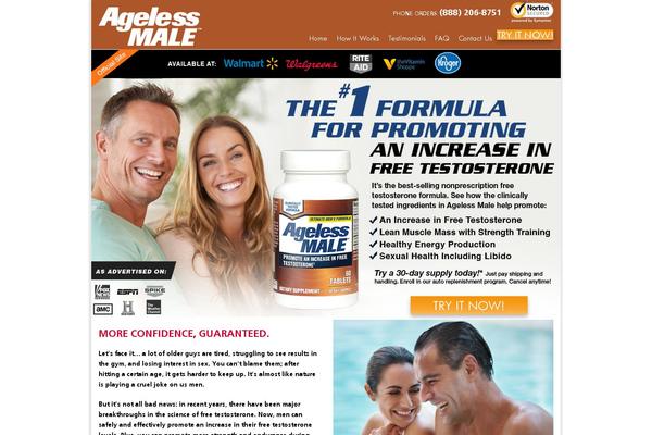 Vitality theme site design template sample