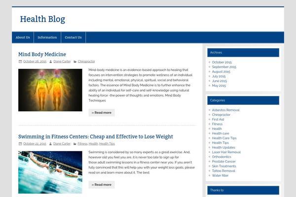 Smartline Lite theme site design template sample