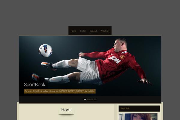Sixteen theme site design template sample