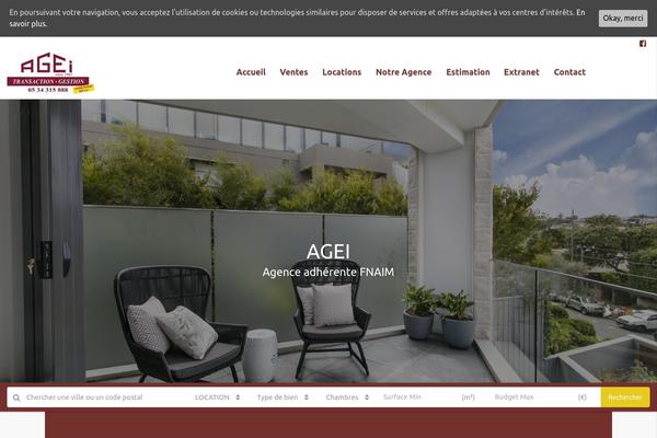 Houzez theme site design template sample