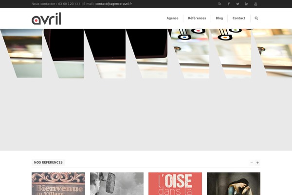 Sympathique theme site design template sample
