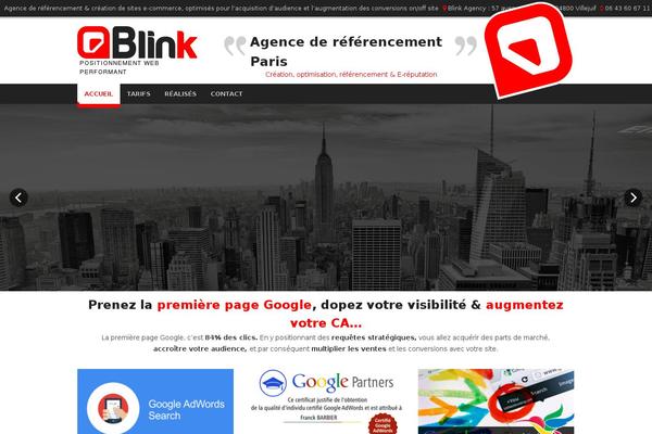 Corporative-child theme site design template sample