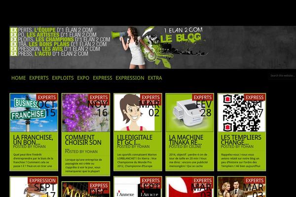 TheStyle theme site design template sample