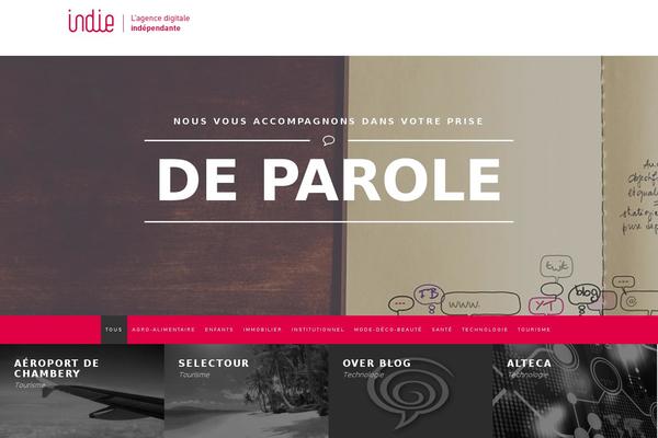 agence-indie.fr site used Gedebvge