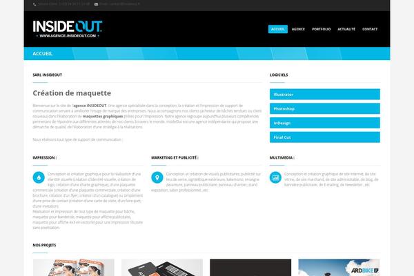 Emerald theme site design template sample