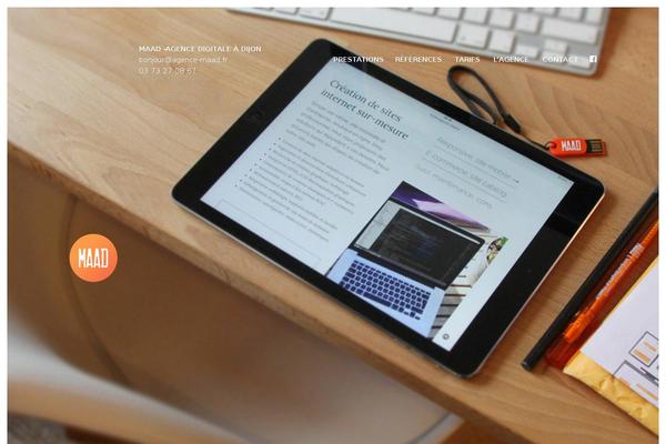 agence-maad.fr site used Maad