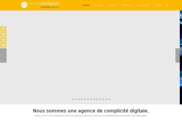 Compass theme site design template sample