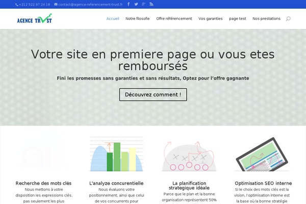 Divi theme site design template sample