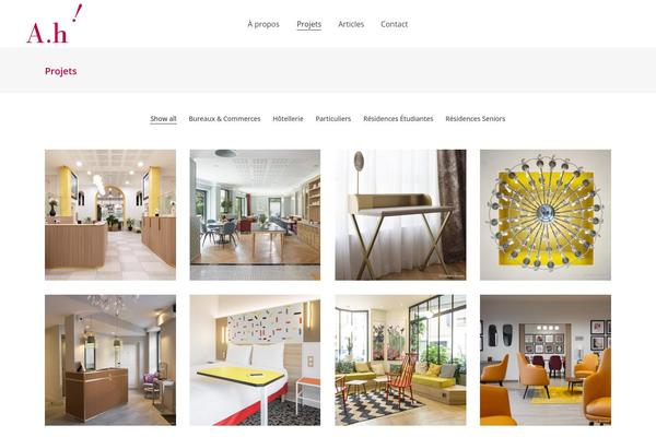 Assemble theme site design template sample