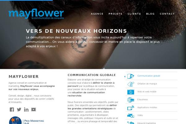 agencemayflower.com site used Mayflower